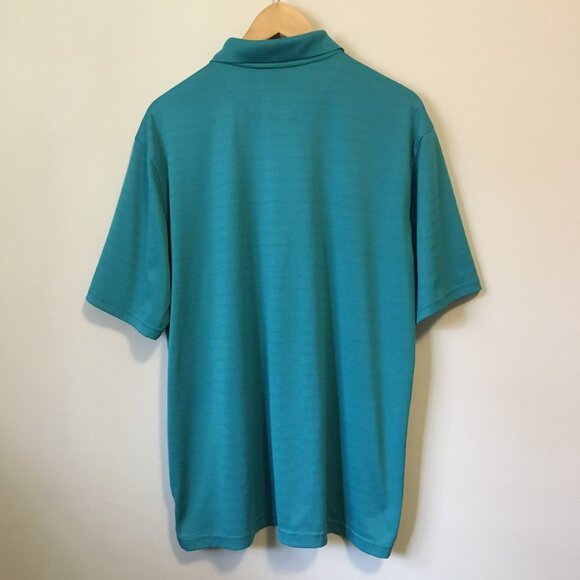 Golden Bear Performance Teal Polo Shirt - Picture 2 of 15
